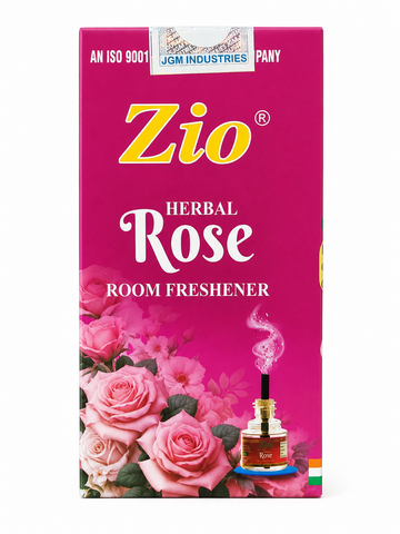 Jai Gou Mata Herbal Rose Room Freshener Refill | Natural Rose Aroma for Electric Diffuser Long-Lasting Herbal Fragrance | Alcohol-Free, 45ml