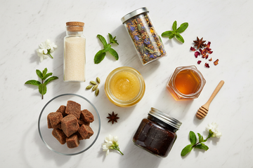 keep them in glass jars and create in different style