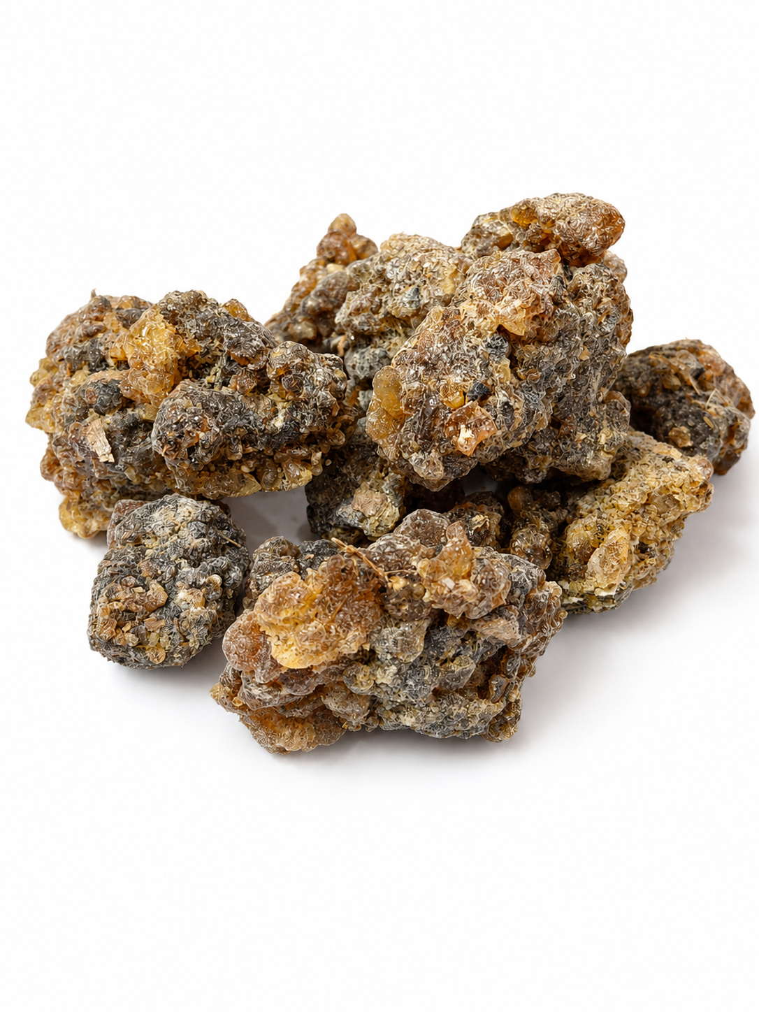 Pure Natural Guggal (Guggul) Resin | Premium Herbal Dhoop & Havan Samagri | Natural Aromatic Gum Resin, 50gm
