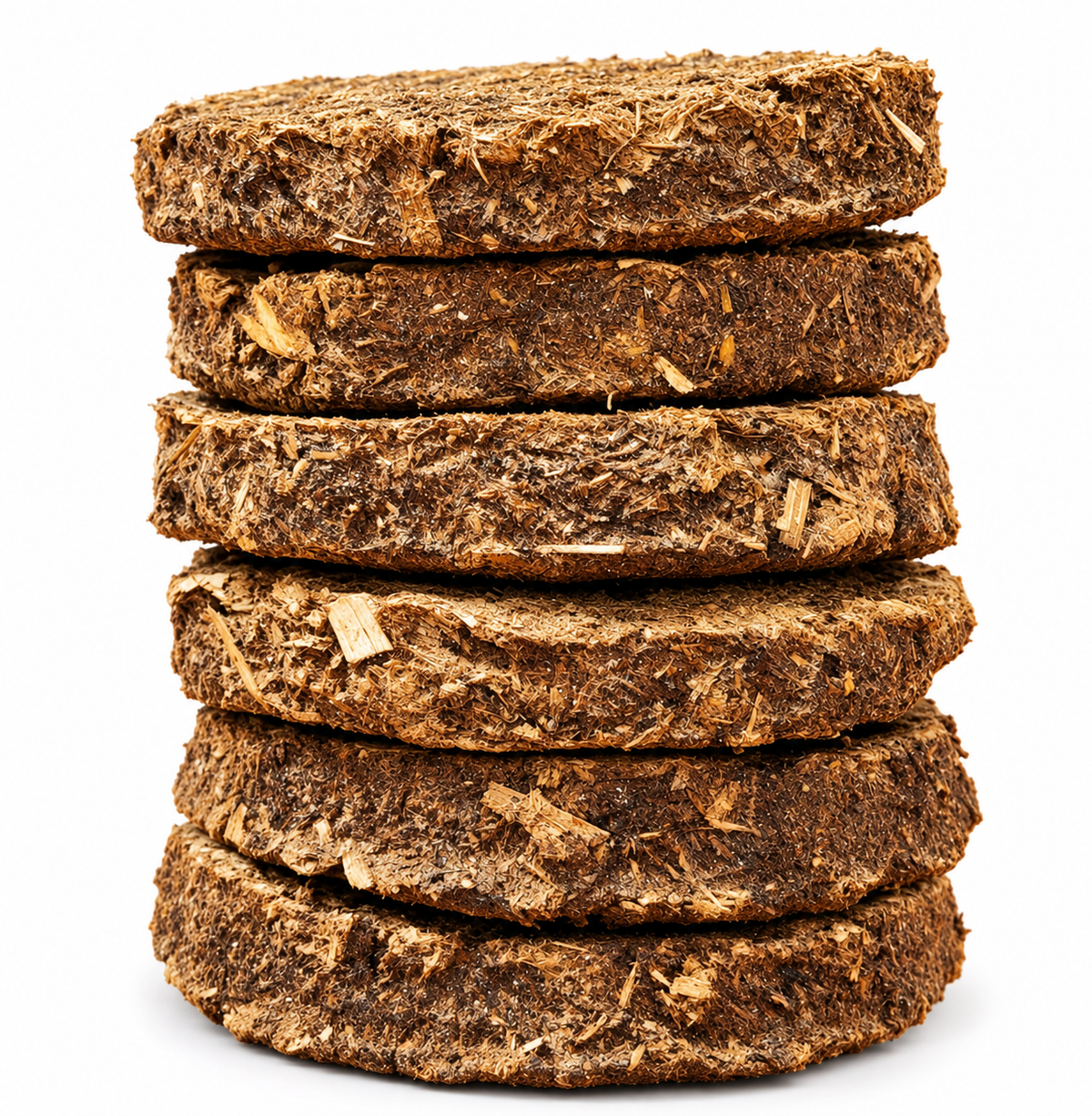 Cow Dung Cake | Traditional Gau-Based Cakes for Havan, Yajna & Home Purification, Pack of 10 Cakes