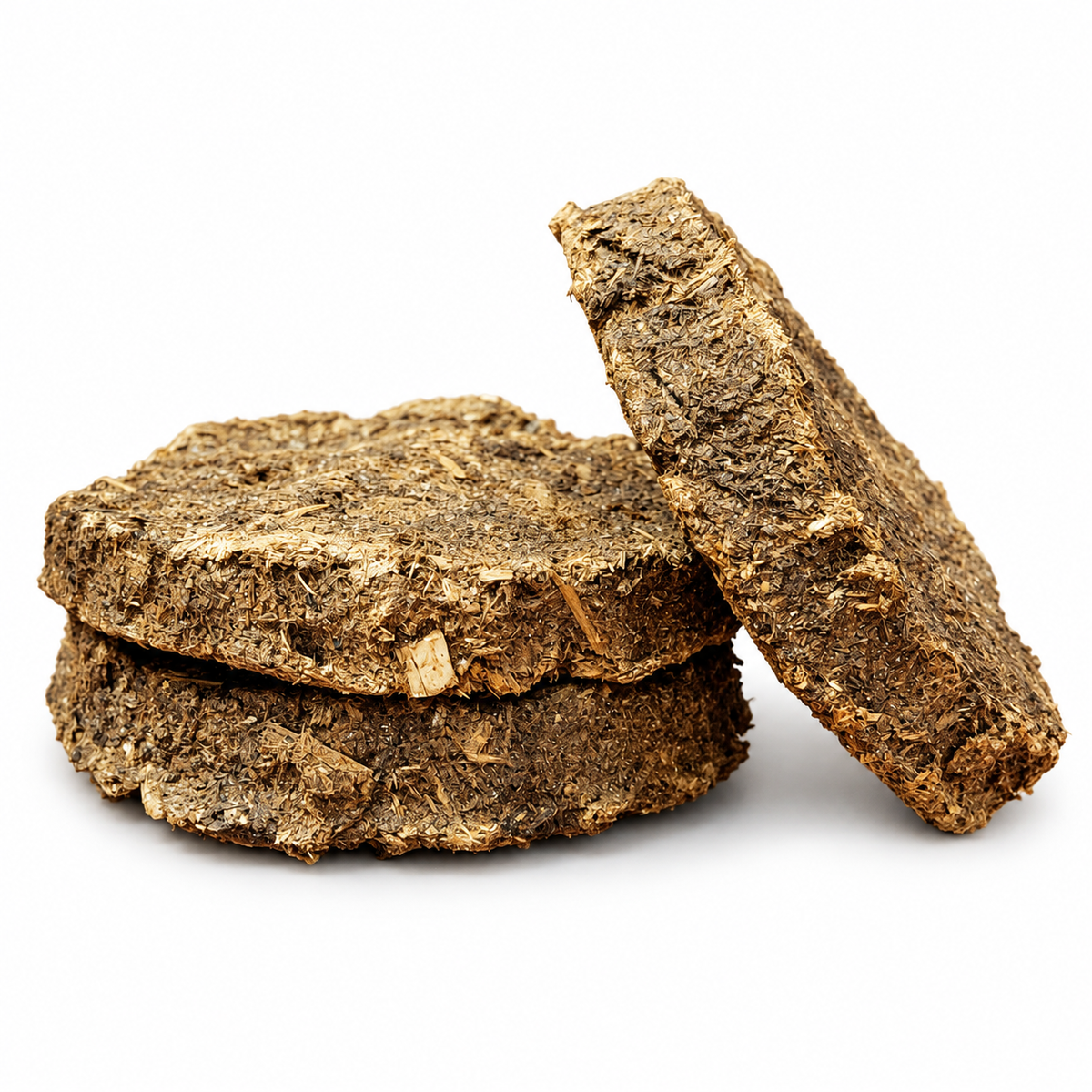 Cow Dung Cake | Traditional Gau-Based Cakes for Havan, Yajna & Home Purification, Pack of 10 Cakes