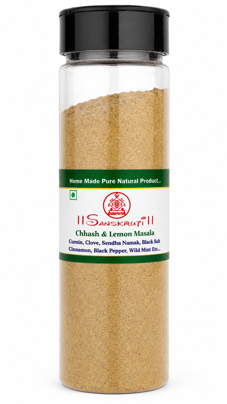 Shree Yadunandan Chaas & Lemon Masala | Premium Chaas Masala Powder with Jeera, Sendha Namak & Pudina, 150gm
