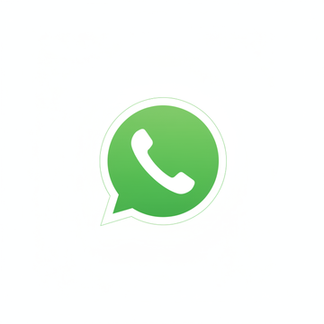whatsapp symbol image with white background